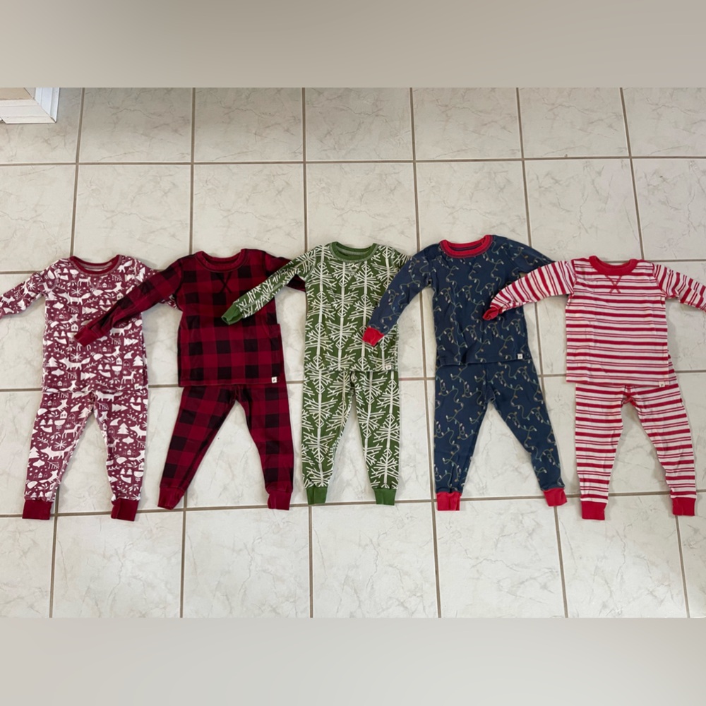 Pact Toddler Organic Dream Big Pajama Set Size 3T